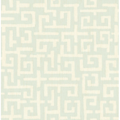Seabrook Designs Pavillion Greek Key Unpasted Wallpaper
