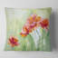 Coussin Poppies en vert clair - imprimé floral-29883453-29883455