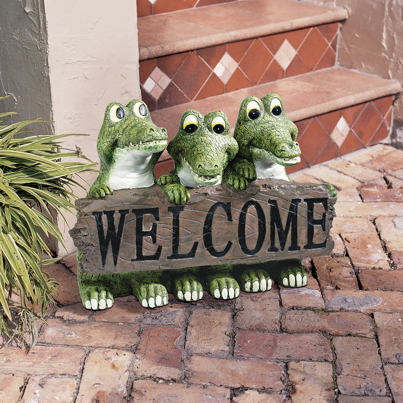 Statue de crocodile Ragin 'Cajun