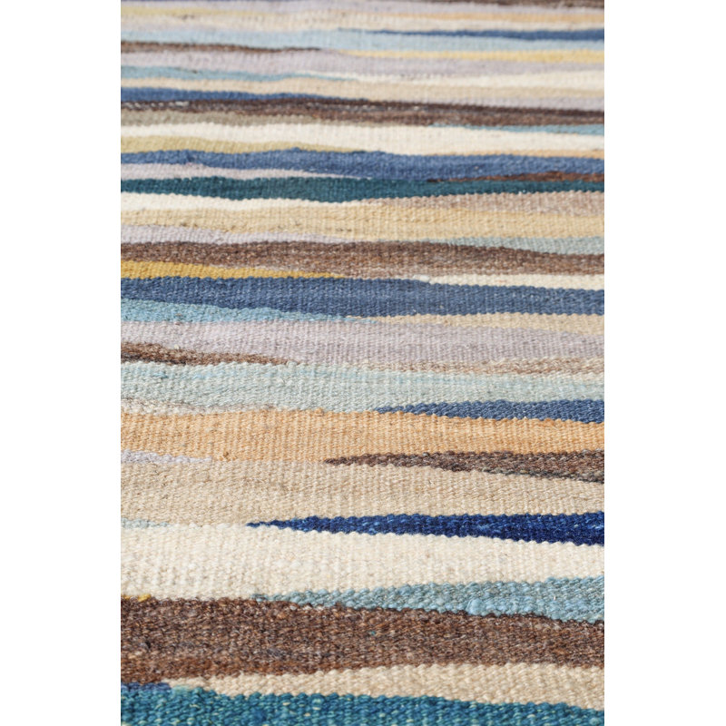 Tapis nouvel âge rectangulaire unique 9 pi 9 po x 14 pi 2 po Kilims, Flatweaves and Dhurries