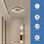 Itohan 11.81" Square Dimmable LED Flush Mount-576107793