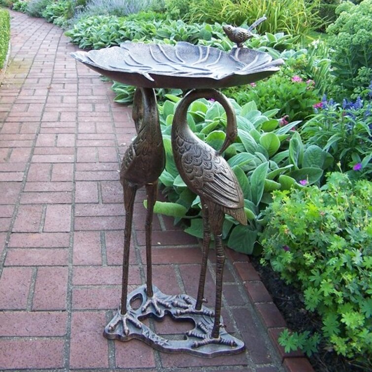 Linkwood 2 Crane Lily Birdbath