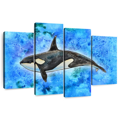 Brampt Orca On Blue