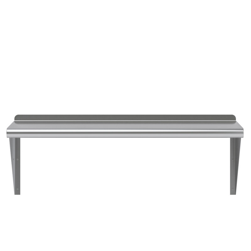 14 in. x 36 in. Stainless Steel Wall Shelf