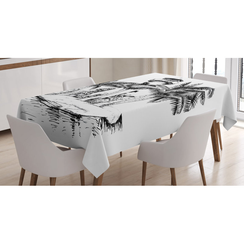 Tropical Tablecloth, 90" x 60"