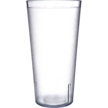 Carlisle 20 oz. SAN Plastic Stackable Tumbler in Clear (Case of 24