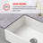 33'' L Single Bowl Fireclay Kitchen Sink-87700341
