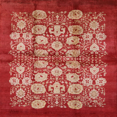 Tapis oriental rouge / beige Laren