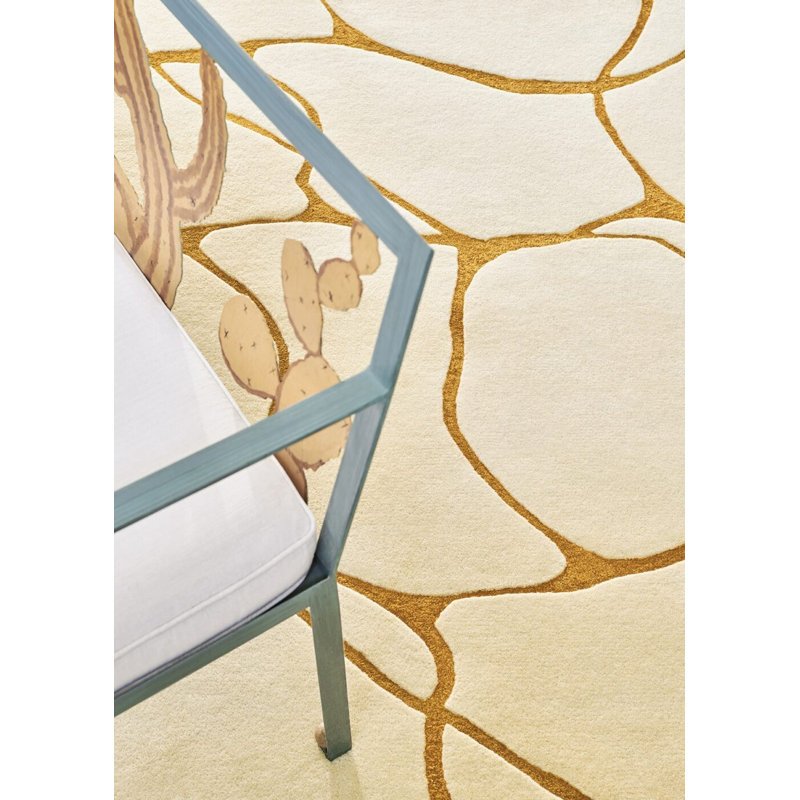 Ambre Handmade Wool Abstract Area Rug, Runner 7'10" x 26'4"