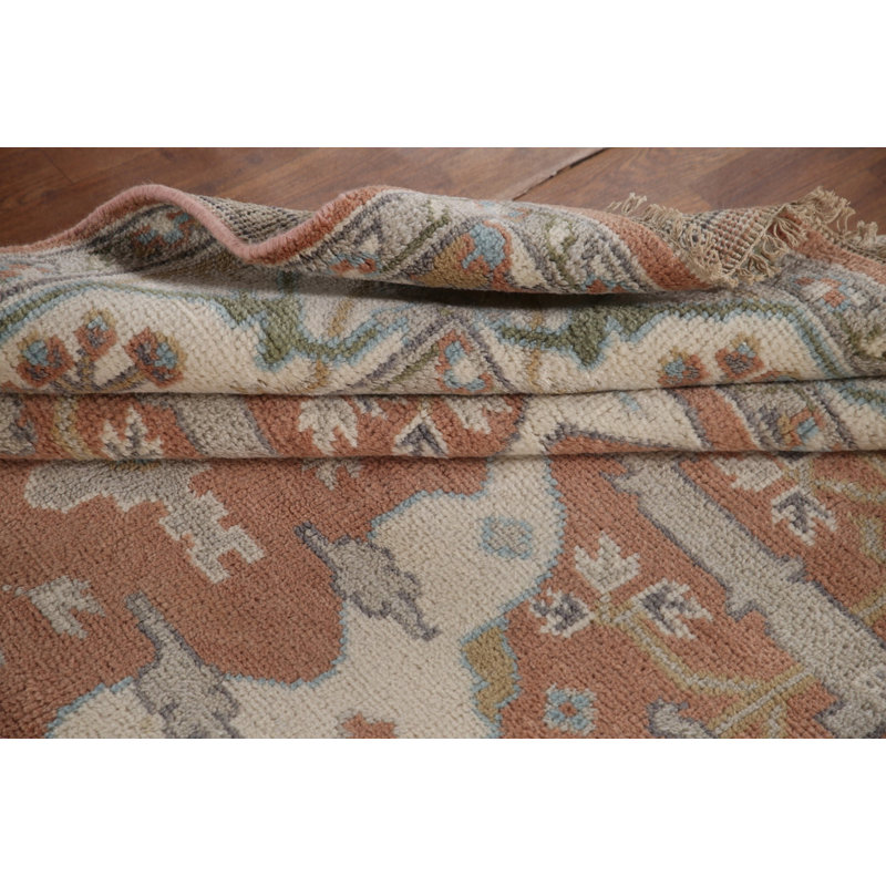Tapis indien fait à la main Oushak 6 x 9