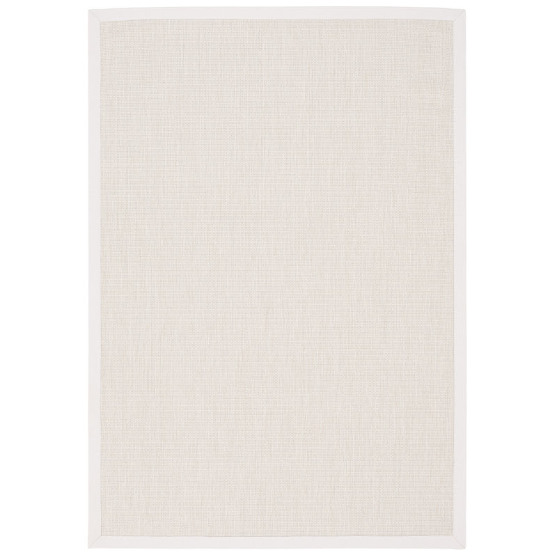 Solid Colour Flatweave Area Rug, Rectangle 133 x 200cm