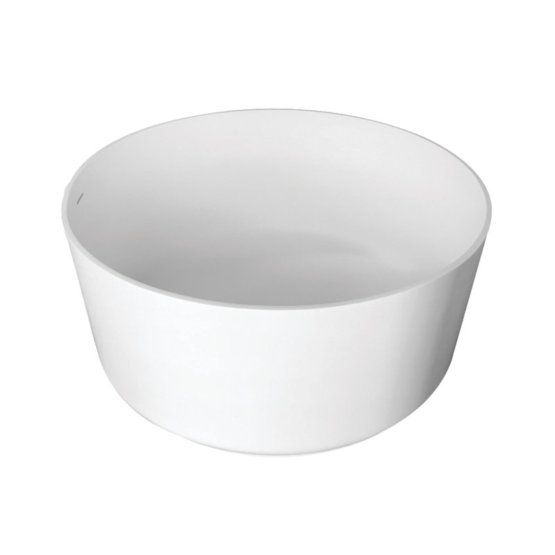 Baignoire de trempage autoportante à surface solide 52 po x 51 po Arcticstone