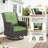 Anahit Swivel Wicker Patio Chair with Cushions (Set of 2)-92661369