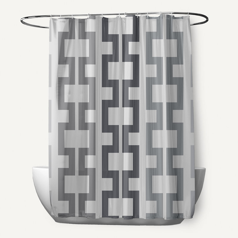 Rideau de douche Joshi, gris