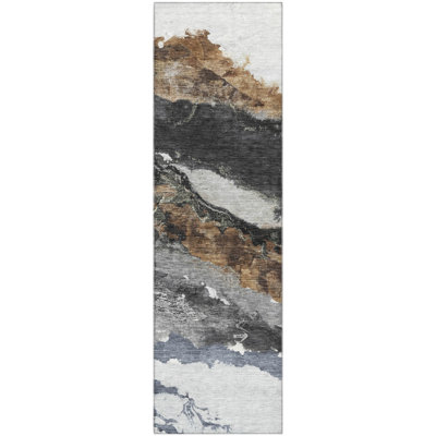 Premium Machine Washable Mayfield Abstract Rug