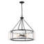 Hubbs 5 lumières Genry en noir mat Genry-86792538