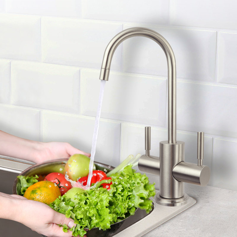 APEC WATER Kitchen Faucet, Brushed Nickel