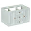 Base de meuble-lavabo simple 35,5 po Caundra en vert seulement