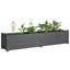 Red Barrel Studio Garden Raised Beds 2 Pcs White 59.1"X12.2"X12.2" Solid Wood Pine-91895475