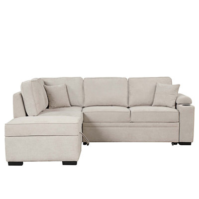 Canapé modulaire 3 pièces rembourré