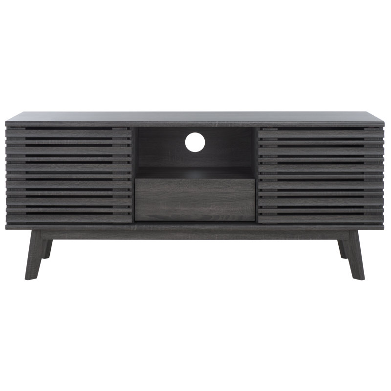 Calleen TV Stand for TVs up to 60", Distressed Black