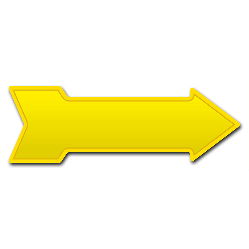 Decal-999646_Décalcomanie amusante 18 po de large, H 6 po x l 18 po x P 1 po, Jaune