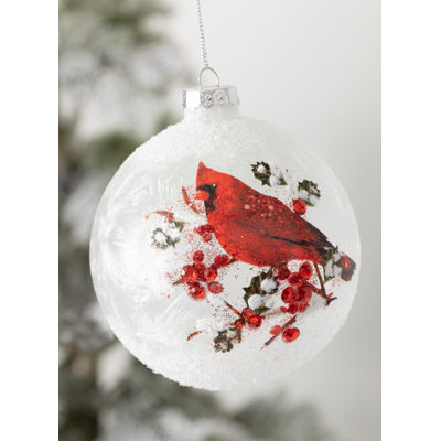 Sunnyside 4'' Glass Ball Ornament