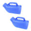 Urinoirs pour hommes - urinoirs en plastique portatifs de 1200 ml / 40 oz d'épaisseur, base anti-basculement et couvercle à encliqueter sécuritaire pour urinoir, personnes âgées, voyage-124889538