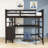 Gibrian Full 6 Drawers Wood Loft Bed with Built-in-Desk and Shelves by Harriet Bee-1979454715