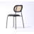 Seneca 18'' H Faux Leather Upholstered Metal Cane Back Side Chair-62187905-62187907