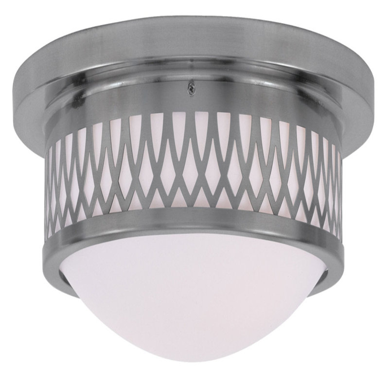 Hazim Glass Flush Mount