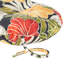 Coussin de chaise de salle à manger d'extérieur rond 15 po Ballera-46889310-53537953