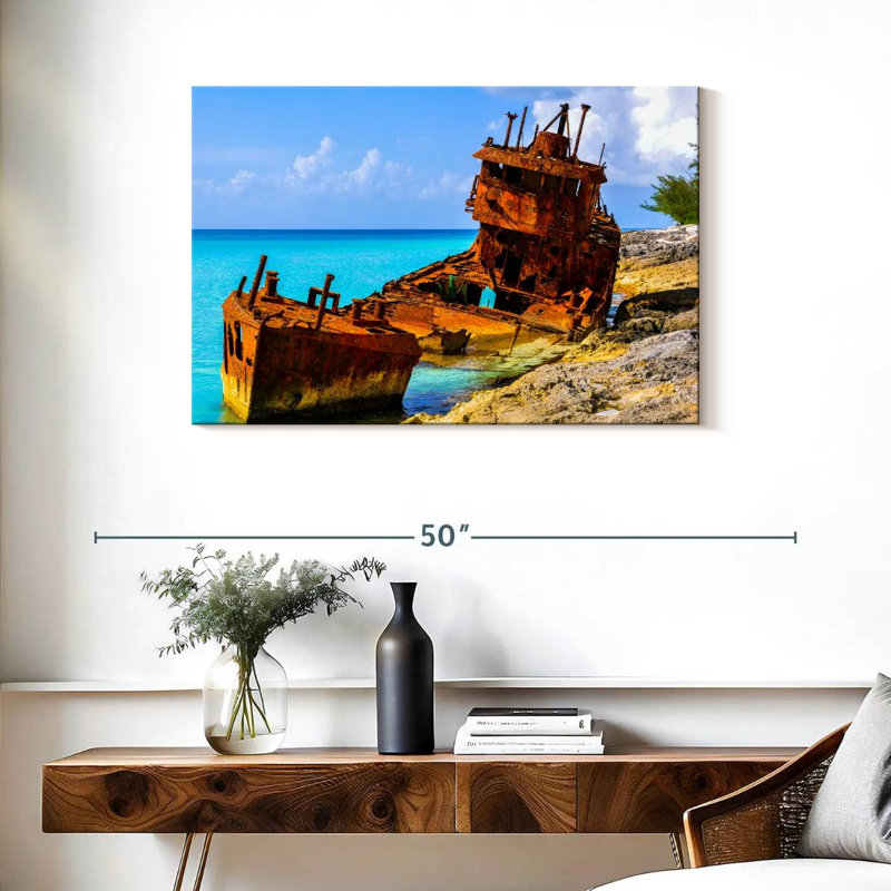 Mehar Bimini Shipwreck, 24" H x 36" W