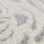 Tapis gris en polyester tissé à la machine Marilyn-1727391906