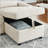 Stylish Sofa Sleeper Sofa Bed Reversible Sectional Couch With Storage Chaise, Accent Sofa-1886957298
