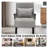 Convertible Sofa Bed Sleeper Chair, Single Person Chaise Lounge Couch W/ Pillow, Foldable Sofa Arm Chair W/ 6 Angles Adjustable Backrest, Folding Bed For Office Guest Room-1915139475