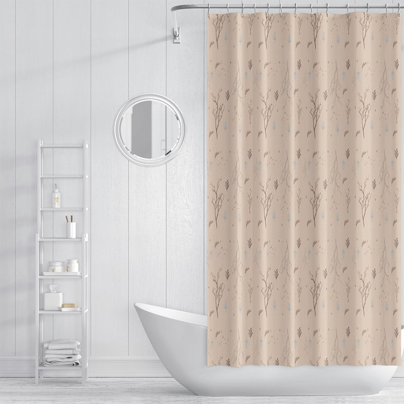 Rideau de douche Amisha, H 93 po x l 70 po