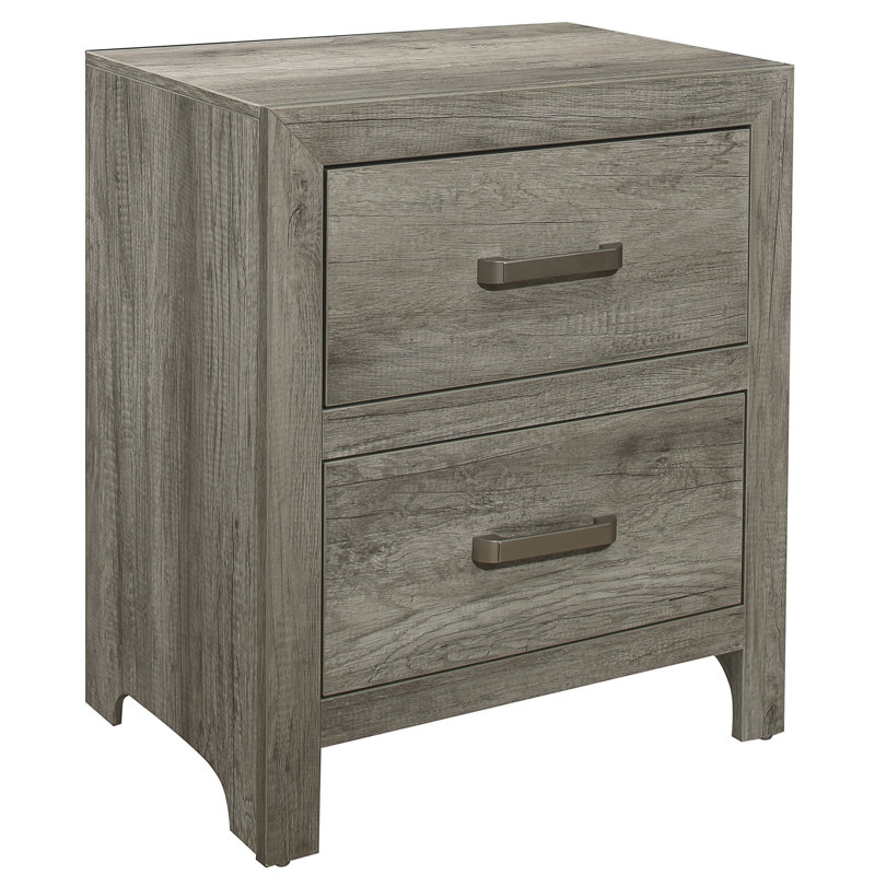 Table de chevet Deni, Gris
