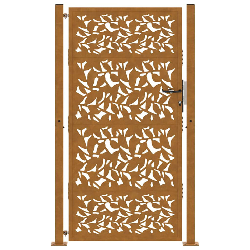 105 cm W Gate Fencing with 1 Panel(s) Included, Rusty, 105 x 180 cm