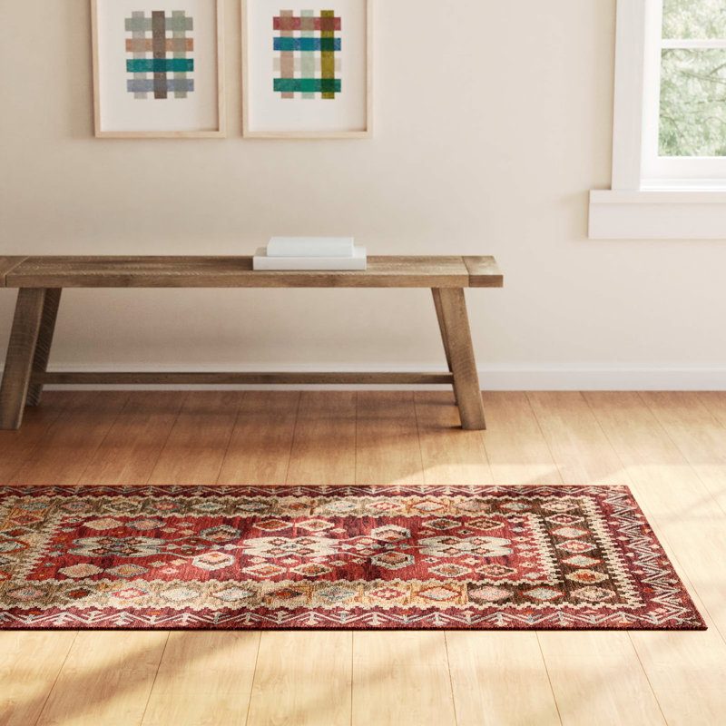 Breesport Wool Oriental Indoor Rug, Rectangle 5' x 8'