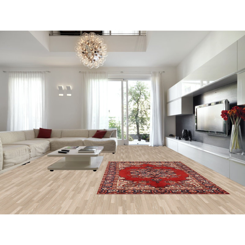 Tapis rouge rétro 7 x 11