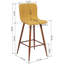 Frye Upholstered Counter Stool with Metal Frame-554999083