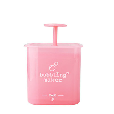 Bouteille d'eau portative pour nettoyeur de gobelet en mousse pour nettoyeur de mousse Mousseur à bulles pour mousse nettoyante pour le visage Bouteille pour peau sèche pour faire des nettoyants