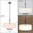 Gula 5 - Light Dimmable Drum Chandelier-1288744195-1333423157