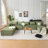 8-Piece Modular U-Shaped Sectional Sofa