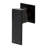 ALFI brand AB1468-BM Black Matte Single Lever Wallmount Bathroom Faucet