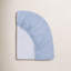 Dewdrop Muslin Mini Crib Sheet