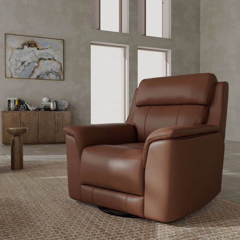 Fauteuil oscillant manuel avec fonction inclinable Oslo, Pacanier