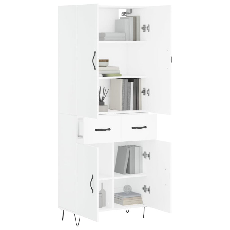 Zelman 69.5cm Sideboard, White