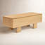 Banc de rangement en bois Olavi Sherianya-1040175608